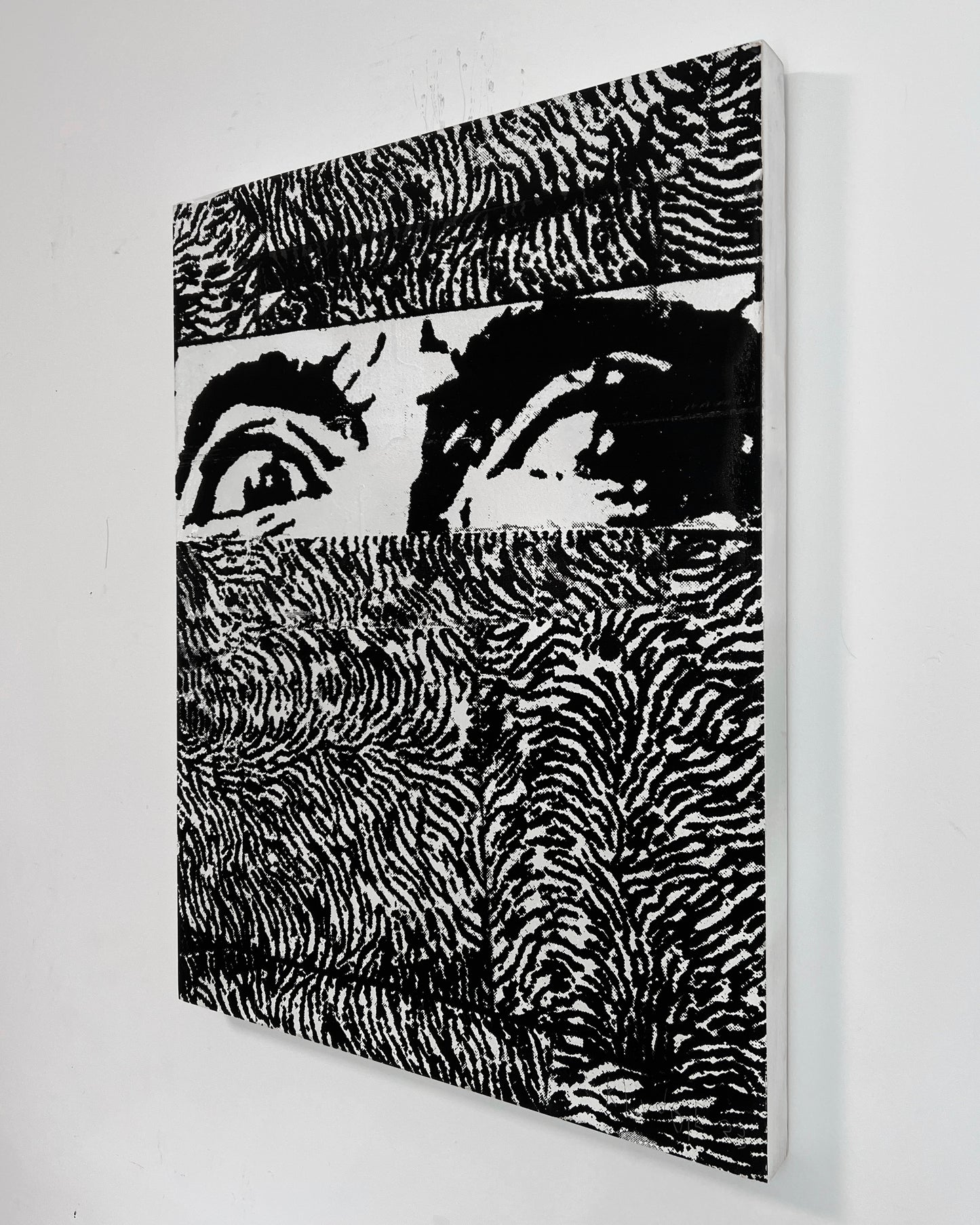 in the thick of it - 18x24 inches