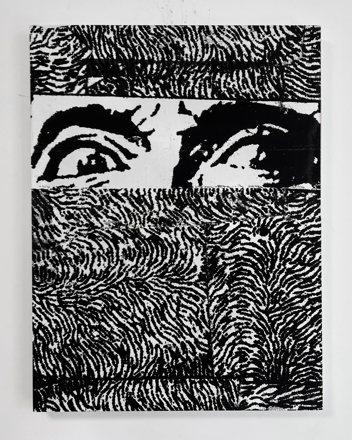 in the thick of it - 18x24 inches