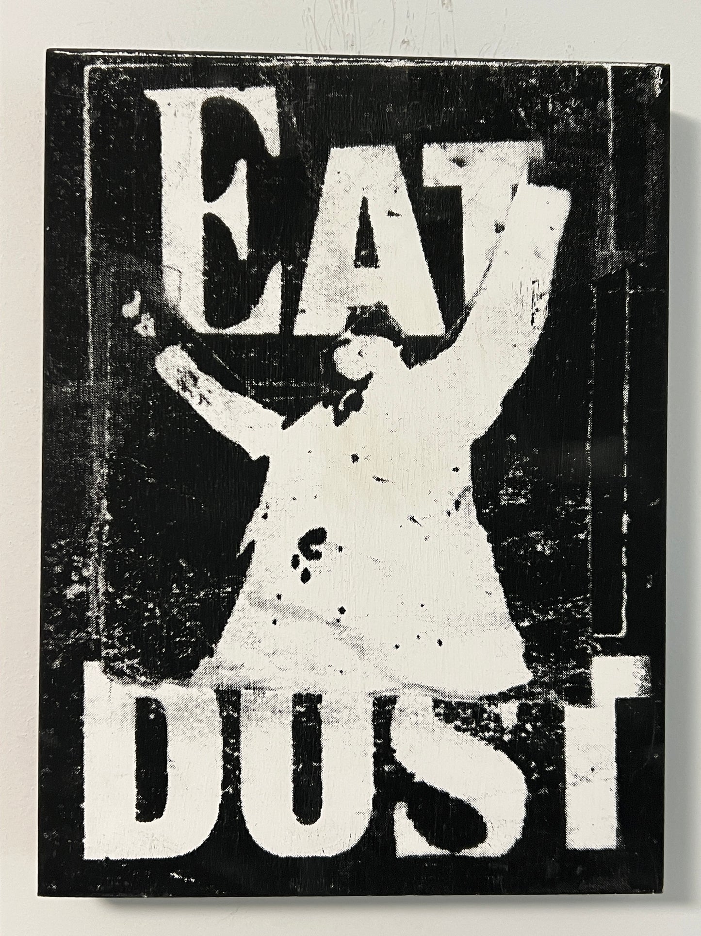 eat dust  - 9"x12"