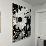 north shore flowers - 36x45 inches