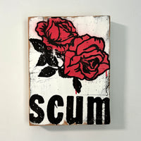 scum - 9x12 inches