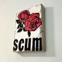 scum - 9x12 inches