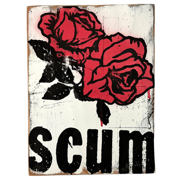 scum - 9x12 inches
