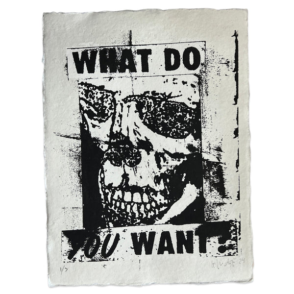 what do you want