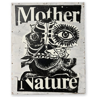 mother nature - 16x20 inches