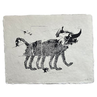 take a lap - 8.5x11 inches